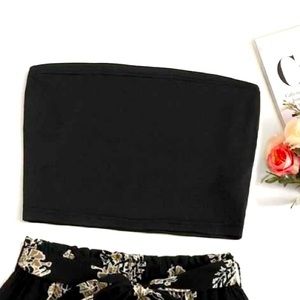 Black Tube Top (Bandeau)